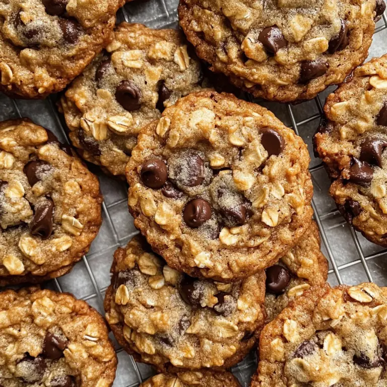 Oatmeal Chocolate Chip Cookies Recipe