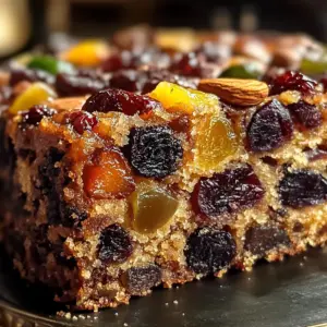 Old-Fashioned German Fruit Cake