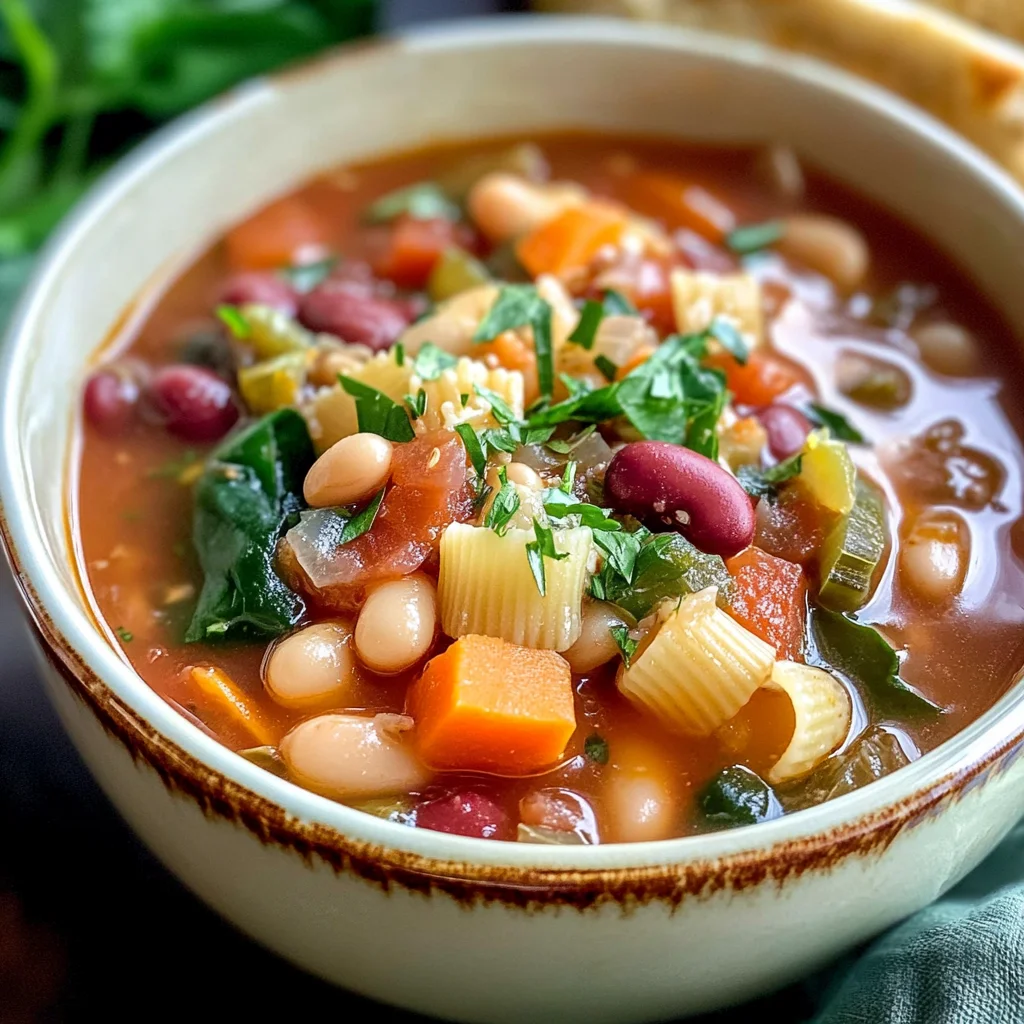 Olive Garden Minestrone Soup