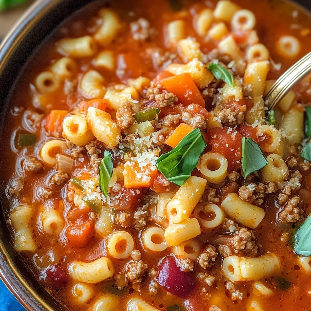 Pasta Fagioli