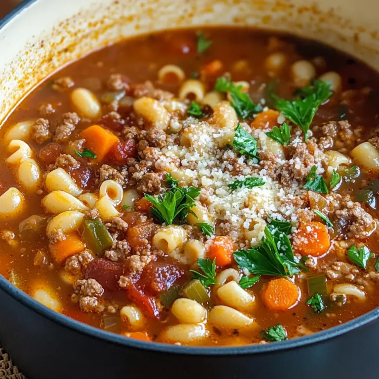 Pasta e Fagioli Soup {Olive Garden Copycat Recipe}