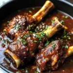 Red Wine Braised Lamb Shanks