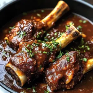 Red Wine Braised Lamb Shanks