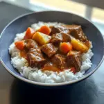 Savory Japanese beef Curry