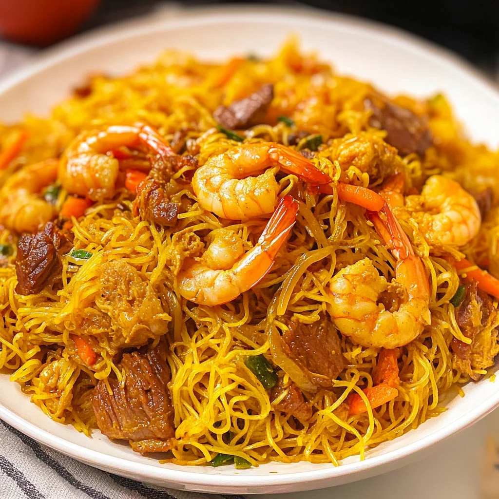 Singapore Noodles (Singapore Mei Fun)