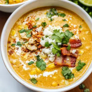 Slow Cooker Mexican Street Corn Soup