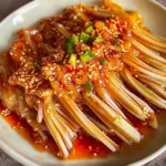 Spicy Enoki Mushrooms