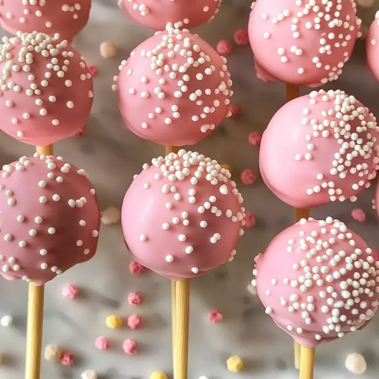 Starbucks Copycat Birthday Cake Pops