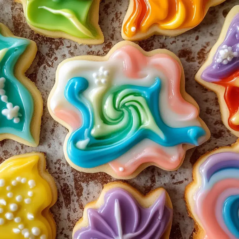 Sugar cookie icing that hardens