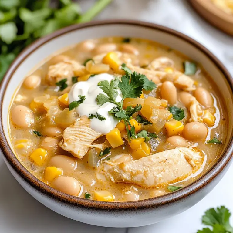 White Bean Chicken Chili Recipe