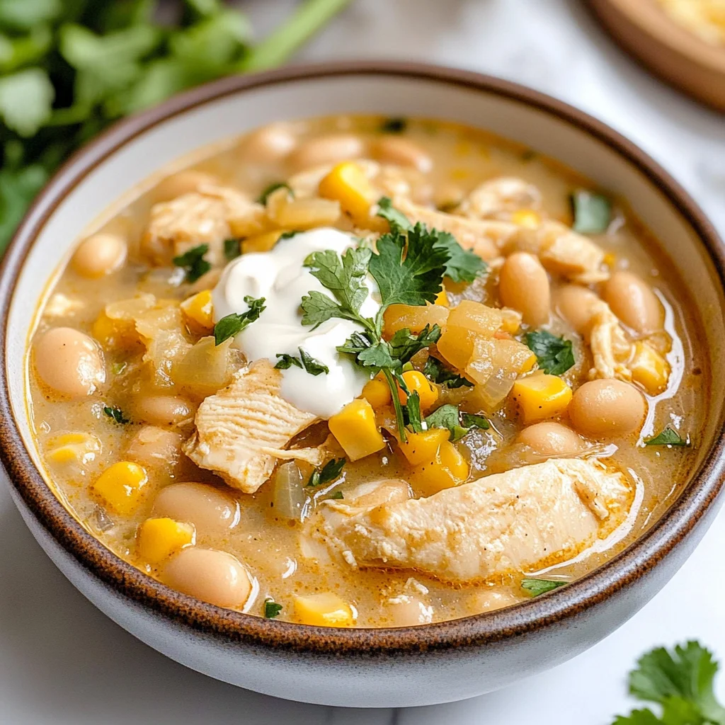White Bean Chicken Chili Recipe
