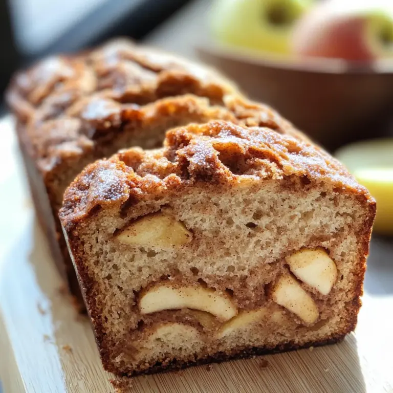 Apple Cinnamon Loaf