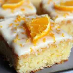BEST Orange Drizzle Traybake Cake