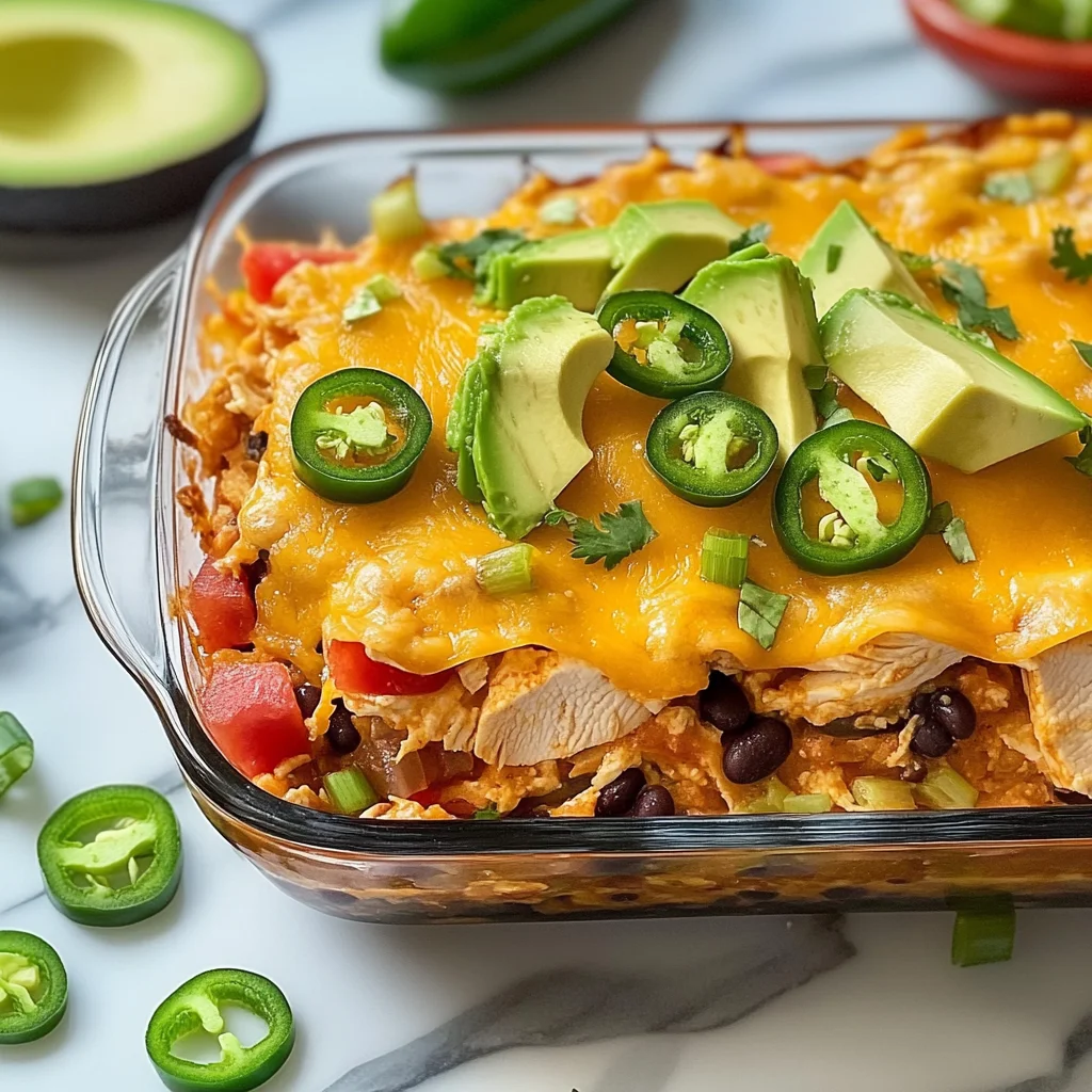 Chicken Taco Casserole Recipe