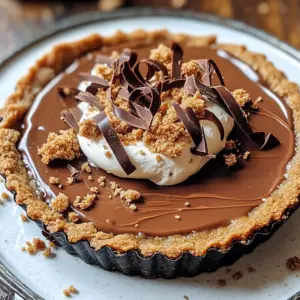 Chocolate Biscoff Tart