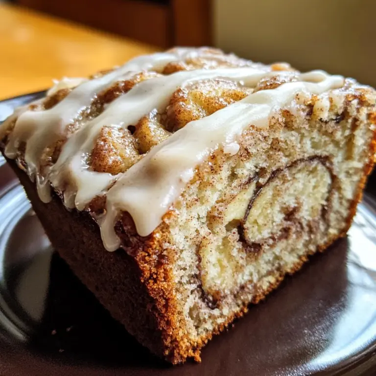 Cinnamon Roll Banana Bread Will Change Your Breakfast Forever