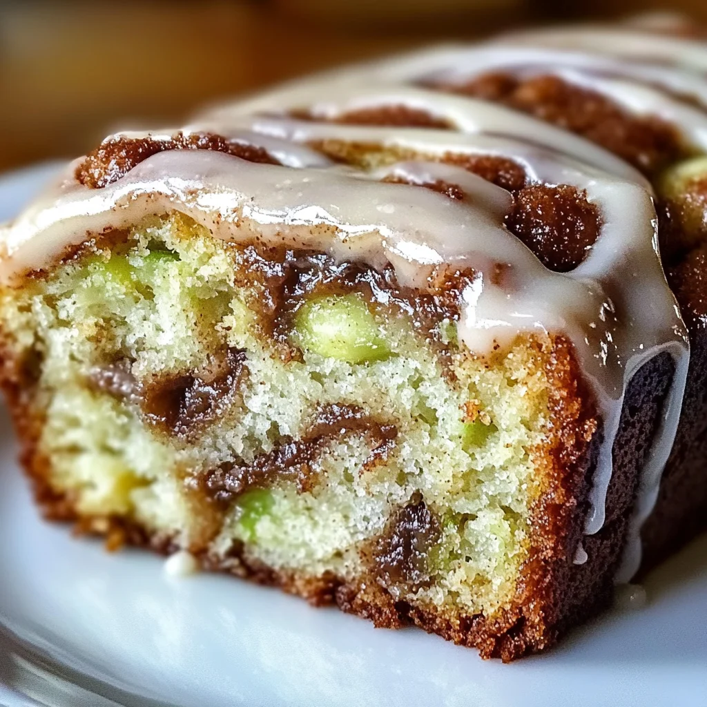 Cinnamon Roll Zucchini Bread