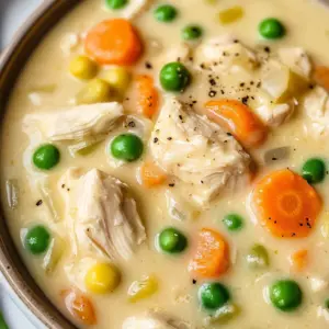 Creamy Chicken Pot Pie Soup