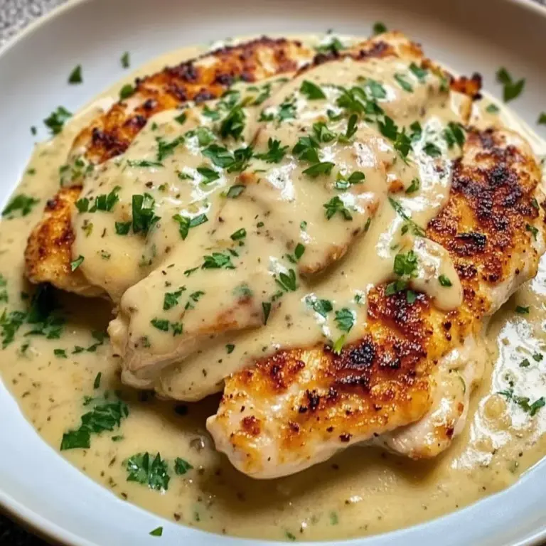 Creamy Garlic Parmesan Chicken Breast