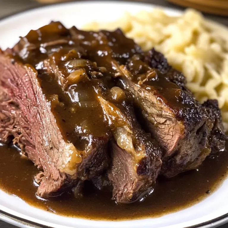Crock Pot Chuck Roast (SO tender & easy!)