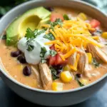 Crockpot White Chicken Chili – Easy, Creamy & Hearty
