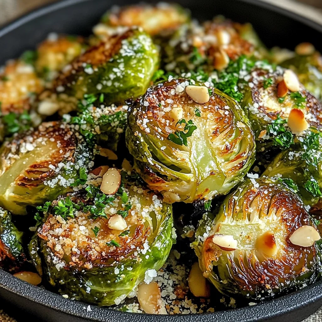 Delicious Garlic Butter Roasted Brussels Sprouts: A Flavorful Side Dish Recipe