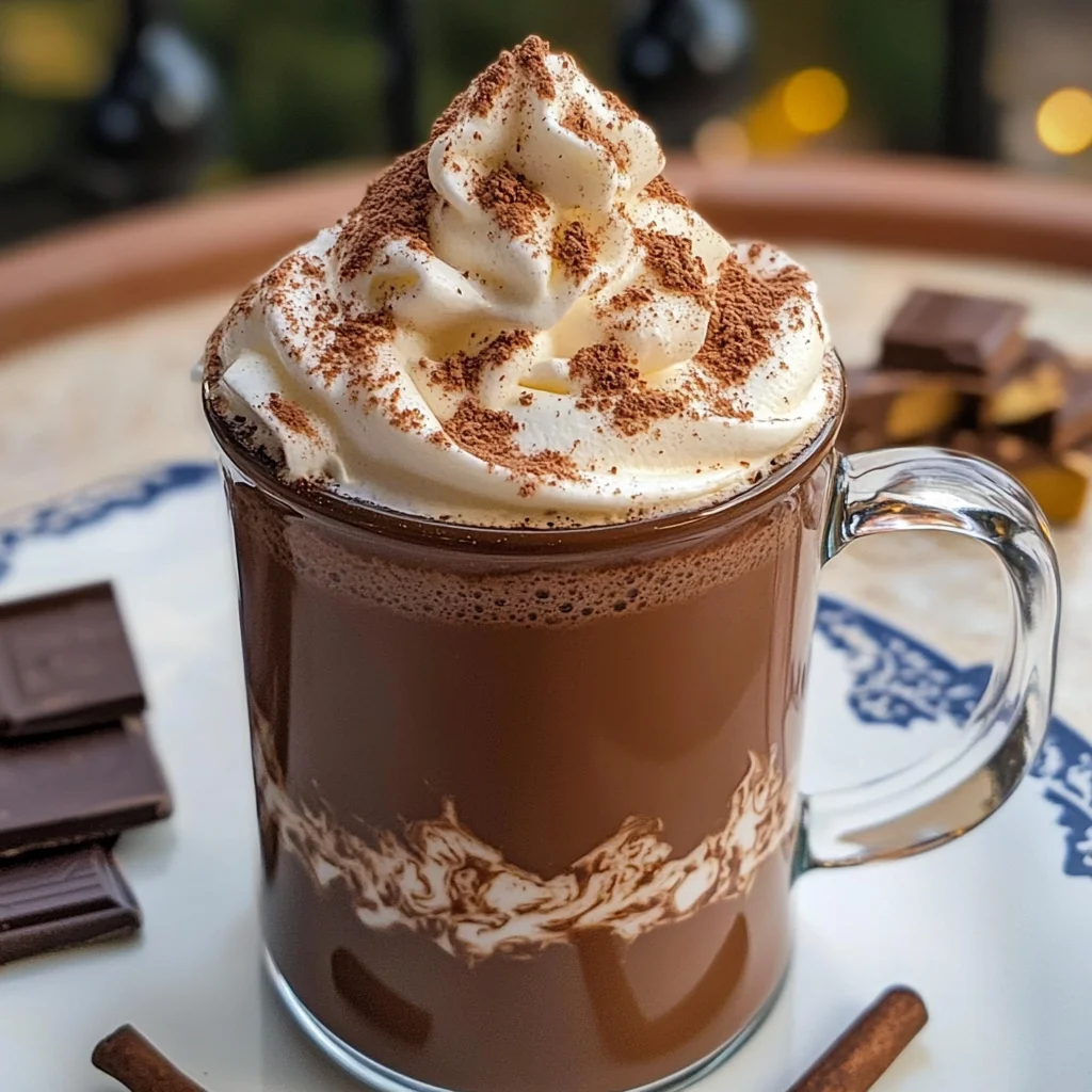 Disneyland's Hot Chocolate Recipe