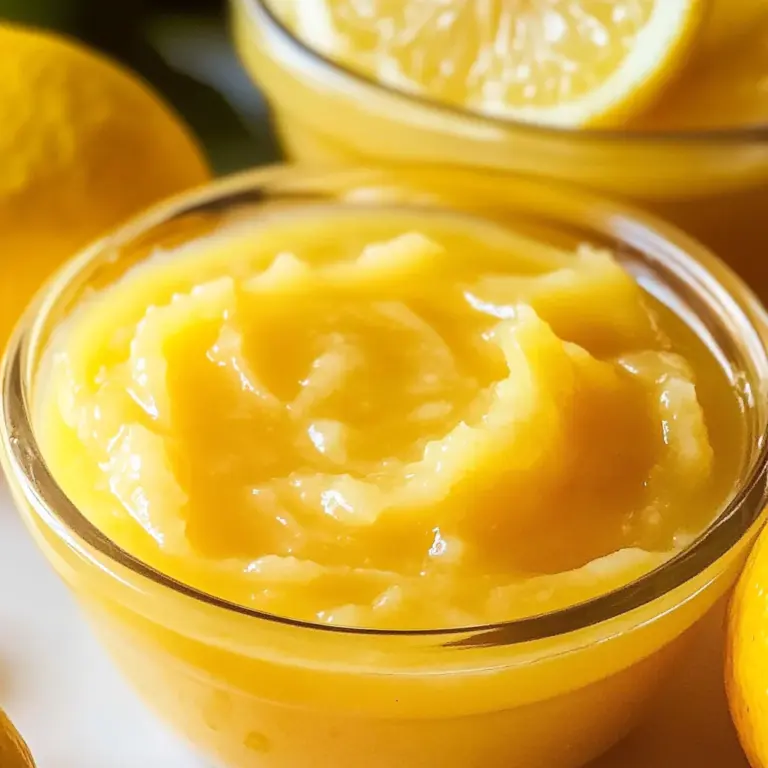 Easy Lemon Curd