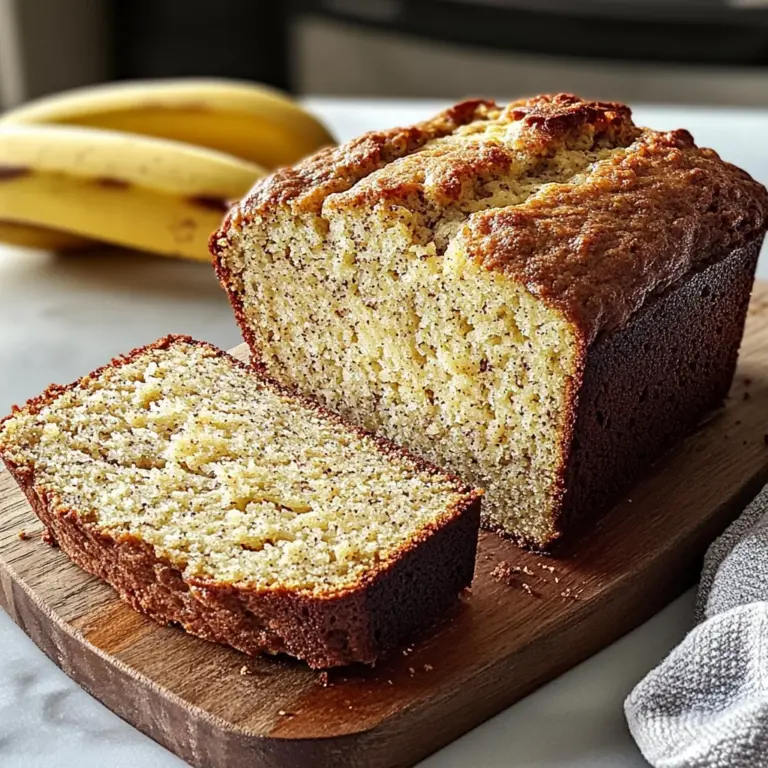 Easy Moist Banana Bread