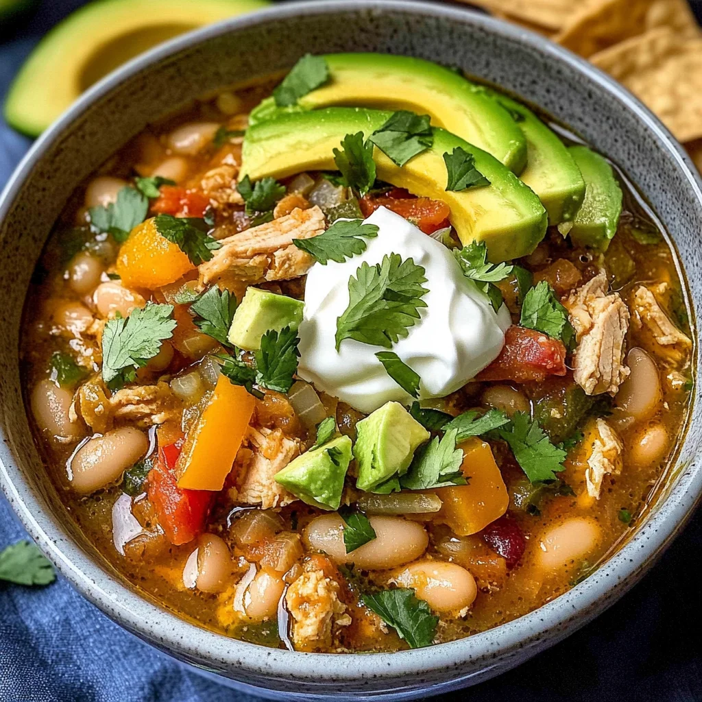 Easy White Bean Turkey Chili Verde
