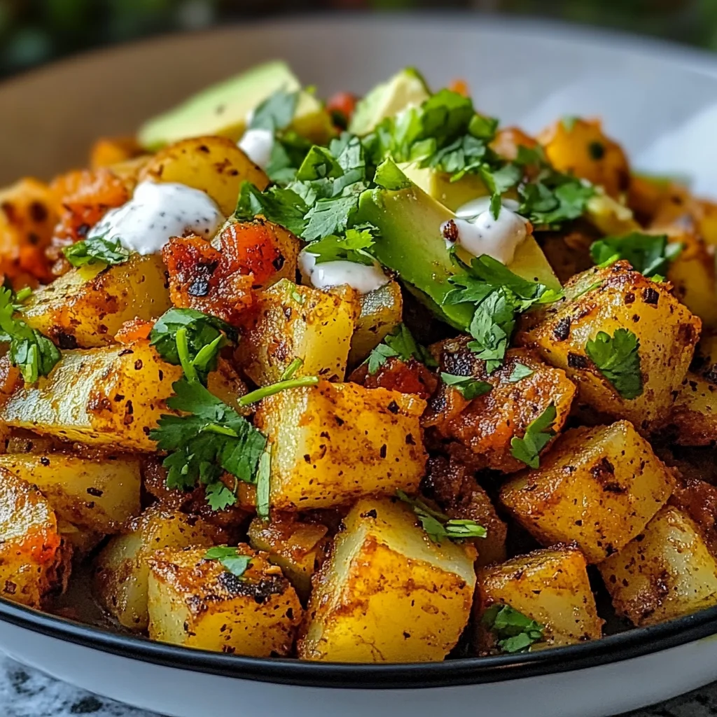 Fiery Mexican Potatoes Spicy FlavorPacked Delight