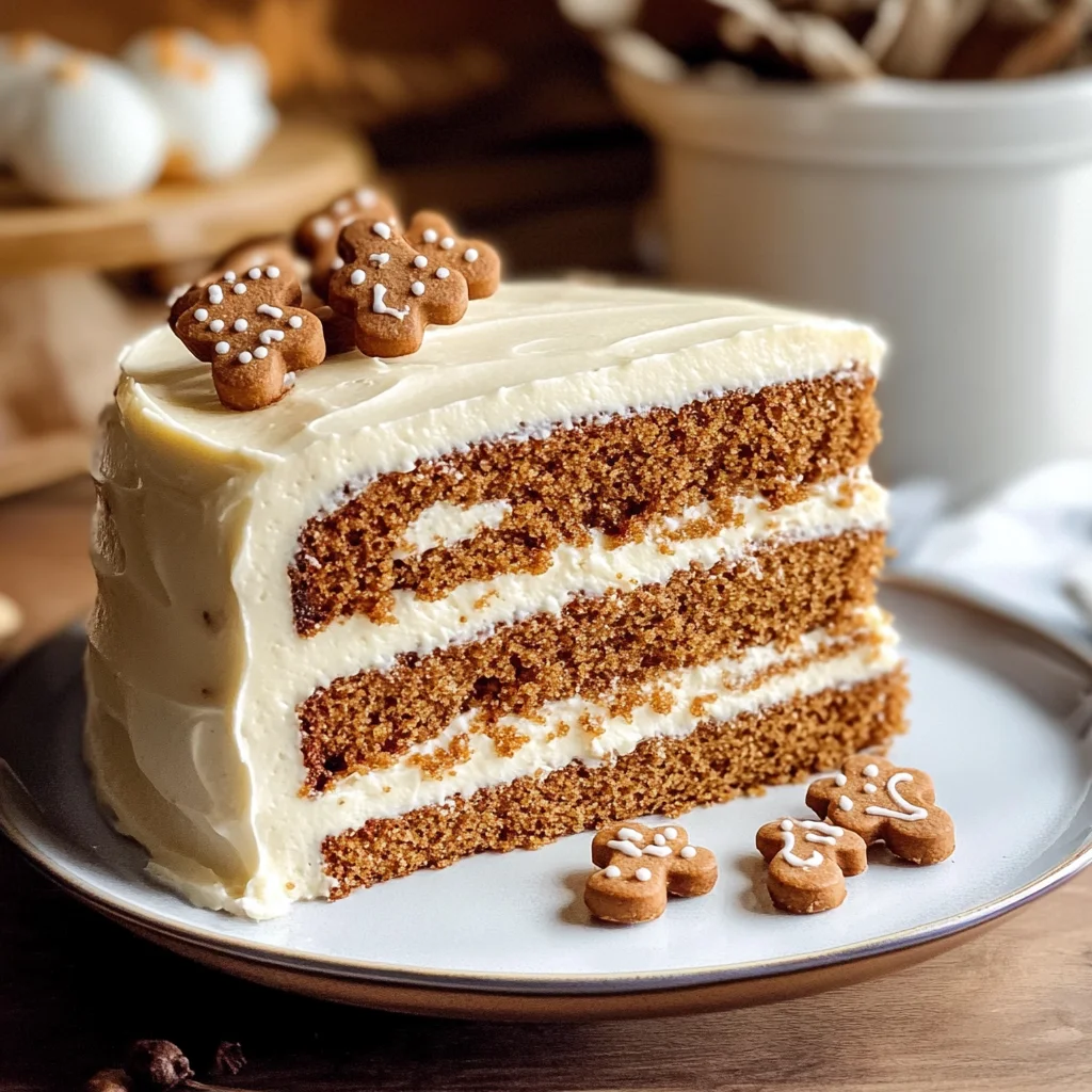 Gingerbread Layer Cake