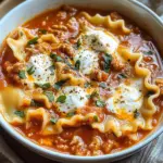 Irresistible Lasagna Soup