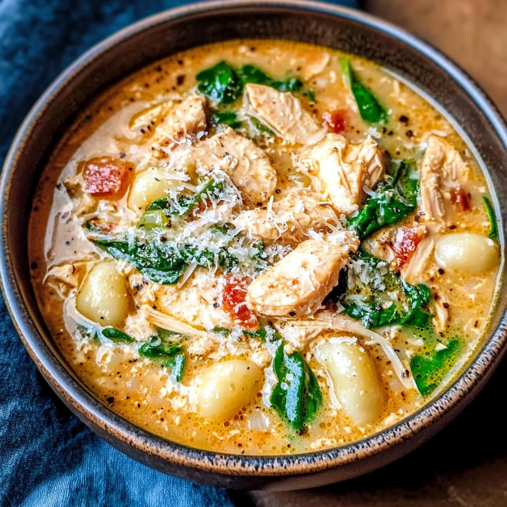 Italian Chicken Gnocchi Soup Recipe