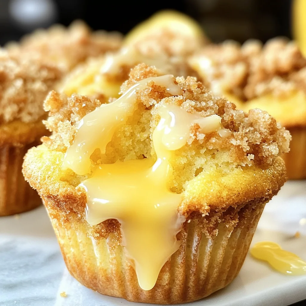 Lemon Curd Muffins