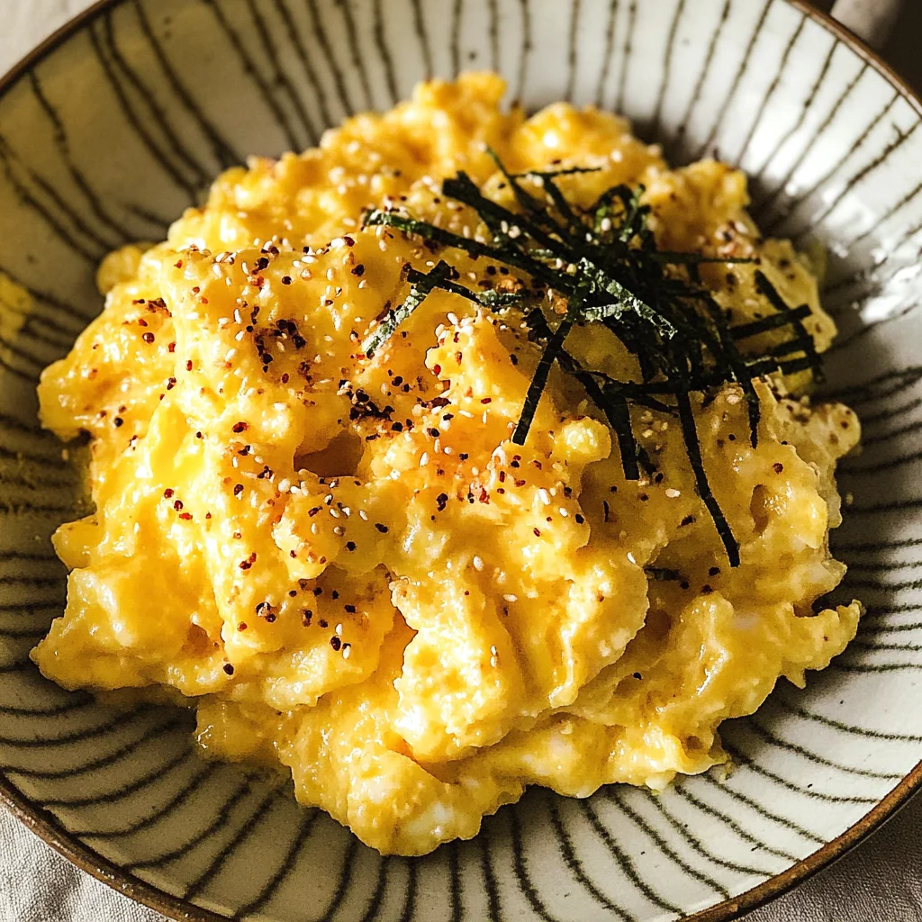 Miso Scrambled Eggs