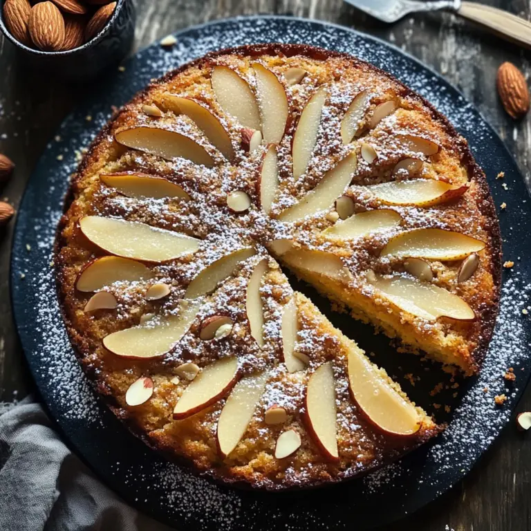 Pear and Almond Cake