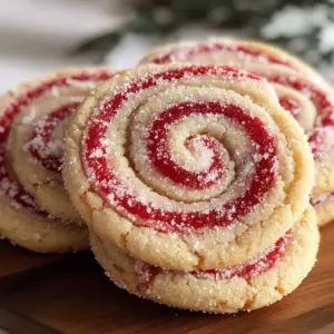 Peppermint Swirl Cookies