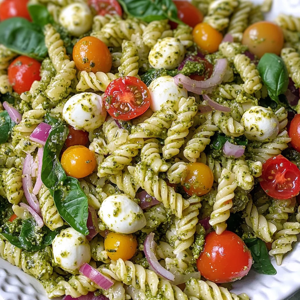 Pesto Pasta Salad Recipe