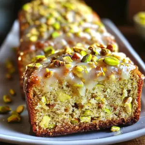 Pistachio Lemon Breakfast Bread