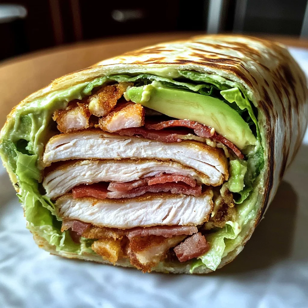 Scrumptious Turkey Avocado Club Wrap: 10-Minute Lunch Bliss