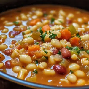 Slow Cooker Pasta E Fagioli Soup Recipe