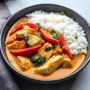 Thai Chicken Curry with Coconut Milk