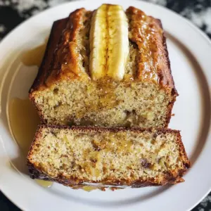 The BEST Honey Vanilla Banana Bread ~ Soft & Fluffy, Easy Recipe