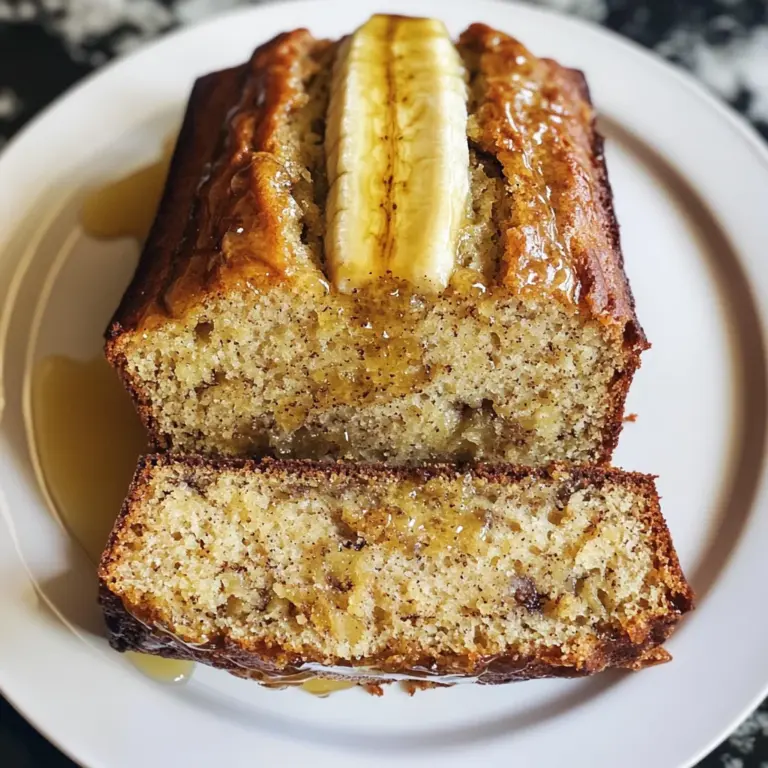 The BEST Honey Vanilla Banana Bread ~ Soft & Fluffy, Easy Recipe