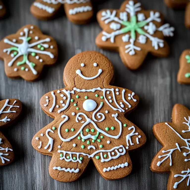 Vegan Gingerbread Cookies