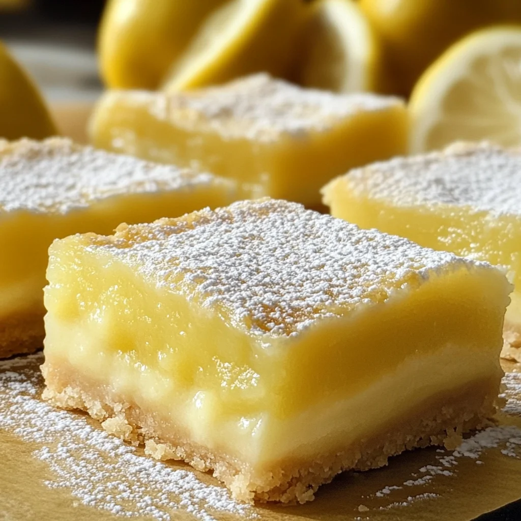Vegan Lemon Bar Recipe