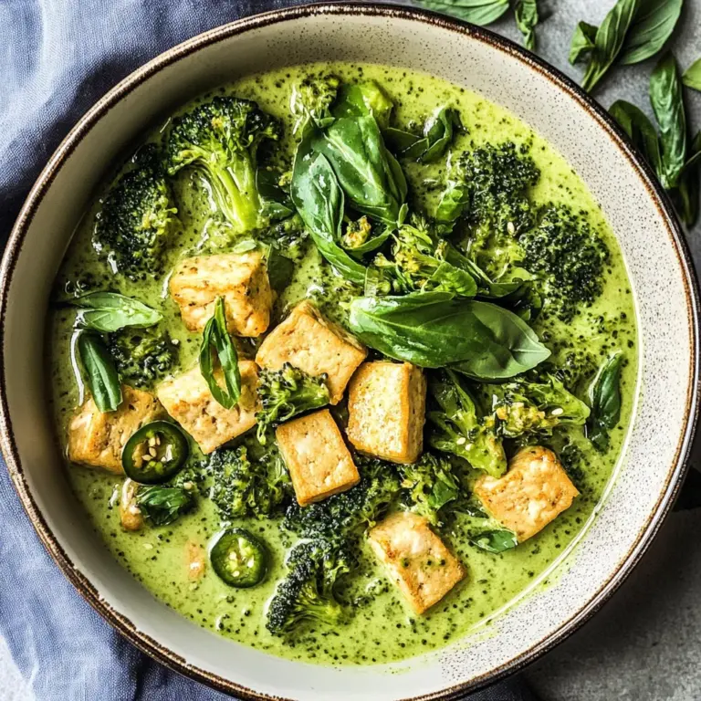 Vegan Thai Green Curry
