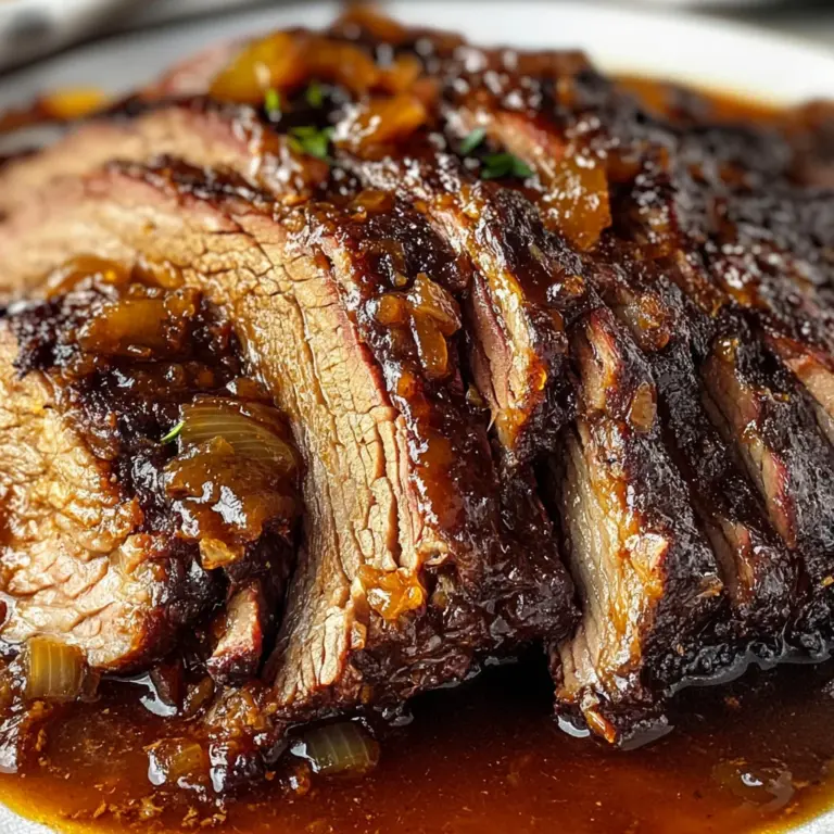 slow cooked beef brisket – Tender, Soul-Warming Perfection