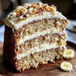 Banana Bread Cake with Cream Cheese Frosting